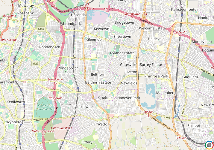Map location of Penlyn Estate